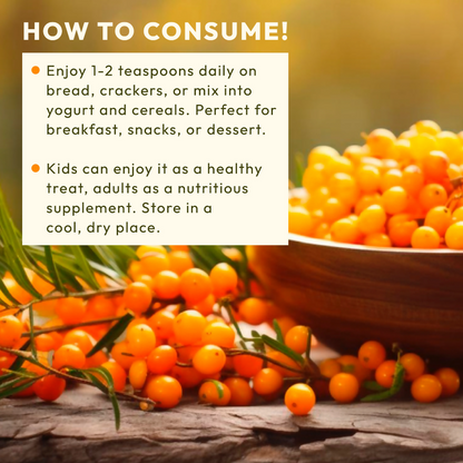 Wellwith Sea Buckthorn Jam - Distacart