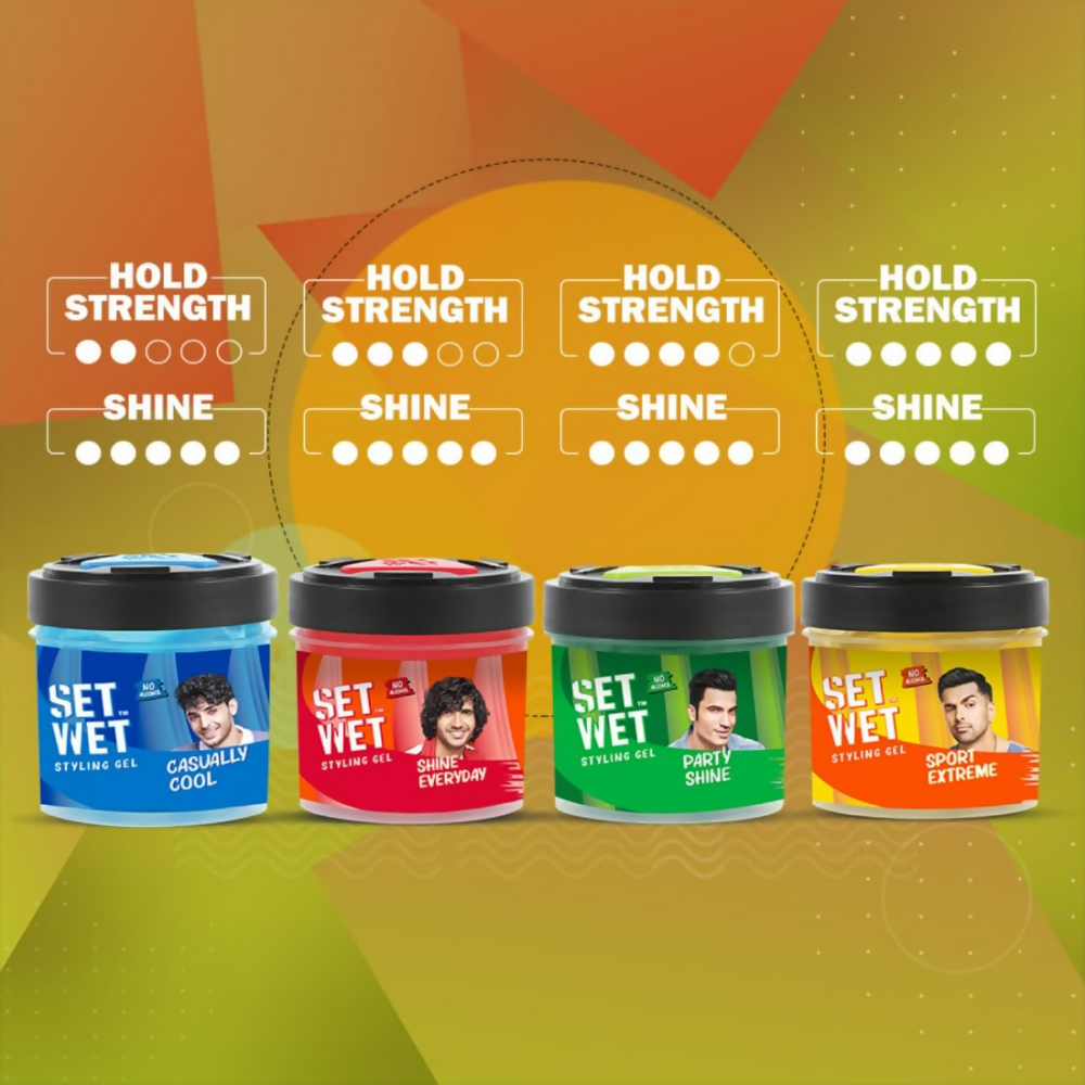 Set Wet Styling Hair Gel - Dista
