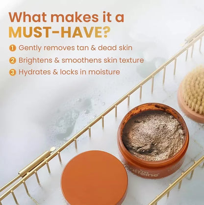 mCaffeine Caramel Eclairs Coffee Body Scrub