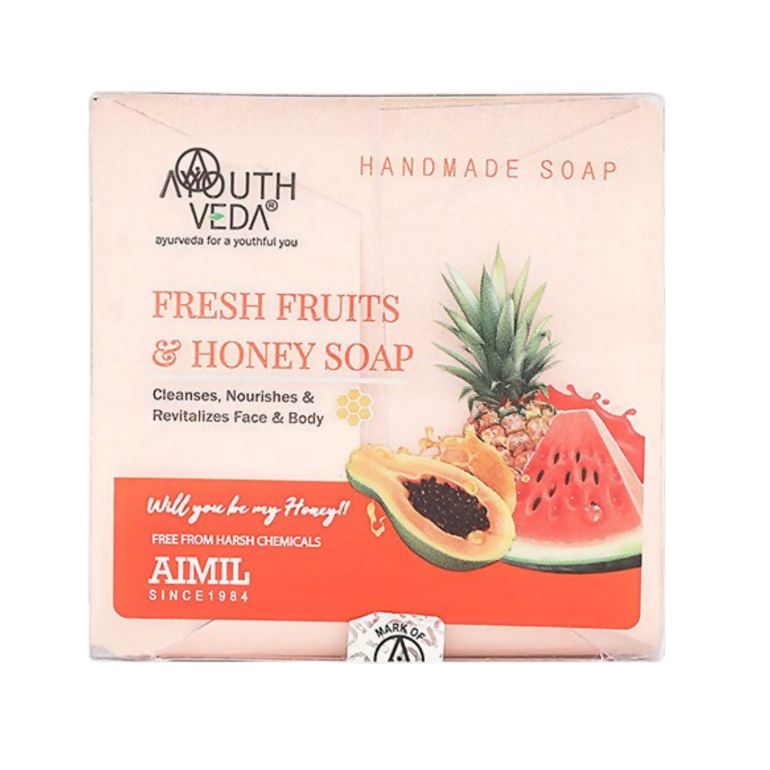 Aimil Ayouthveda Fresh Fruits & Honey Soap