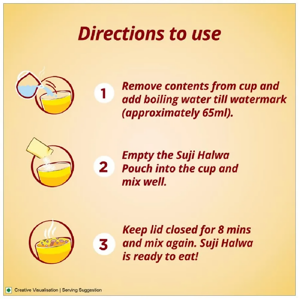 Aashirvaad Instant Suji Halwa with Jaggery - Distacart