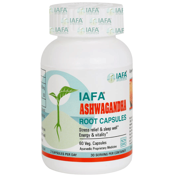 Iafa Ashwagandha Root Extract Veg Capsule