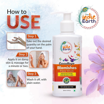 The Indie Earth Goodbye Blemish (Vitamin C) Facewash - Distacart