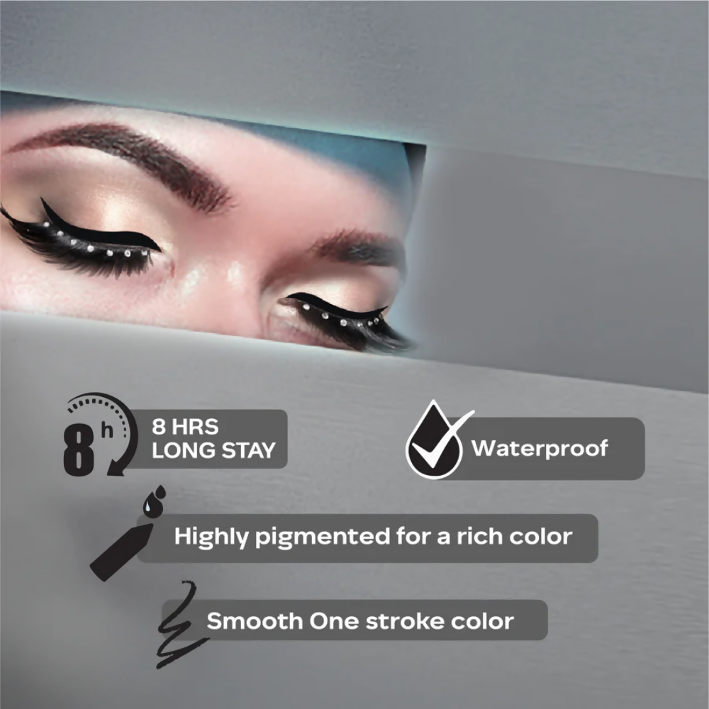 Faces Canada Ultime Pro Eye Pencil - Solid Black 02 - Distacart