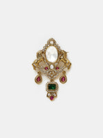 Thumbnail for Ruby Raang Emerald Grace Brooch - Distacart