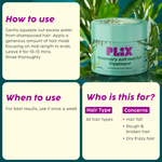 Thumbnail for PLIX The Plant Fix Rosemary Anti-Hair Fall Treatment Advanced Hair Mask With 3% Rosemary Extract
