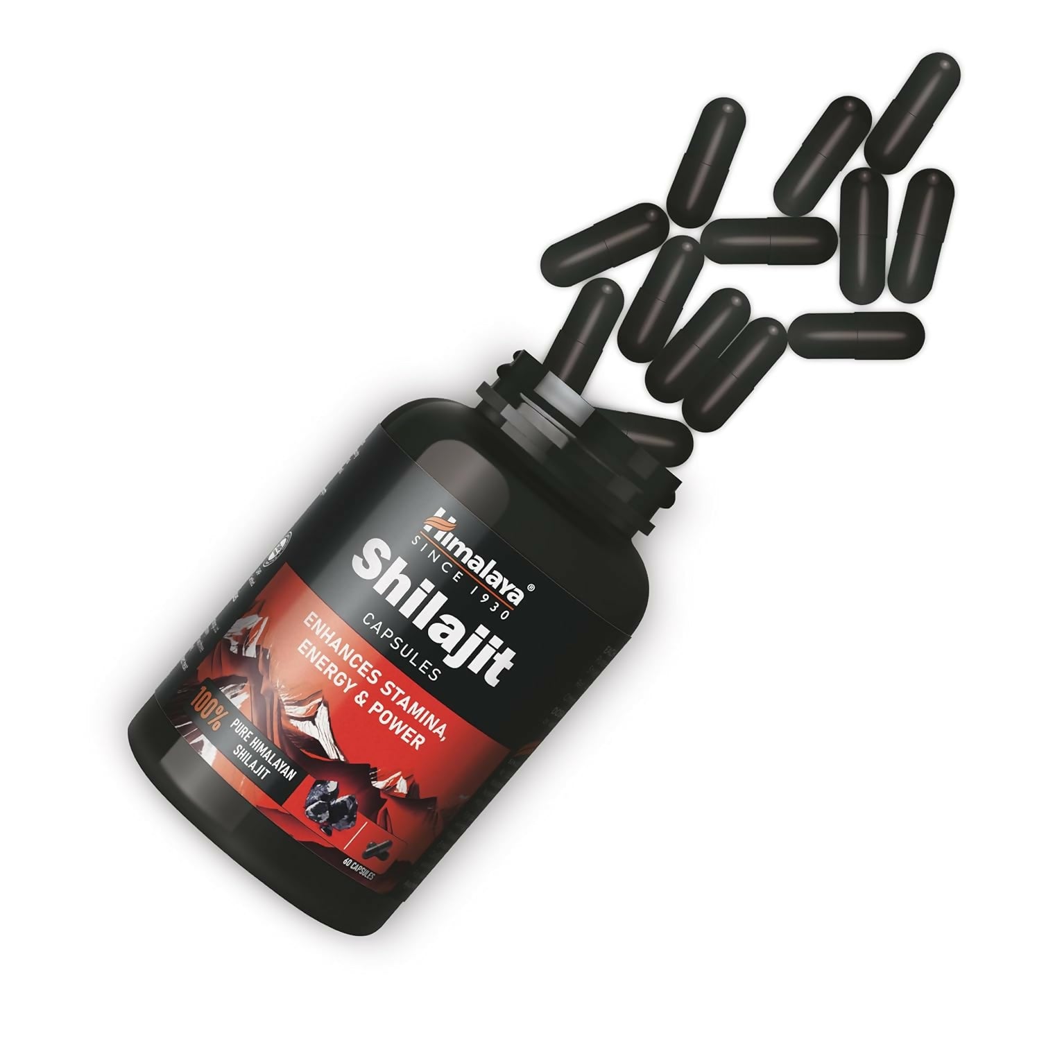 Himalaya Herbals SJ Capsules For Supports Healthy Testosterone Levels - Distacart