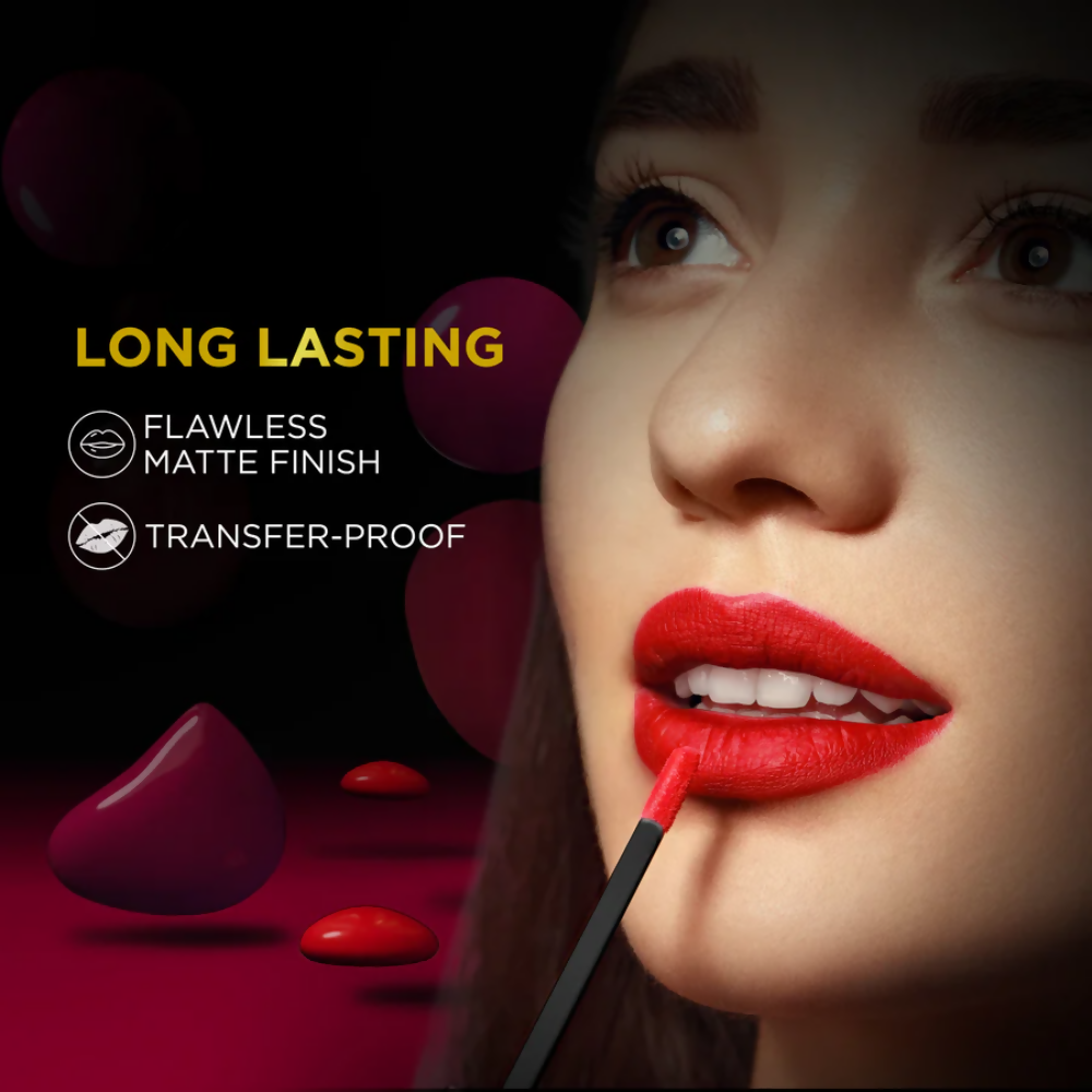Faces Canada Comfy Matte Pro Liquid Lipstick - Raise Your Wine 03 - Distacart