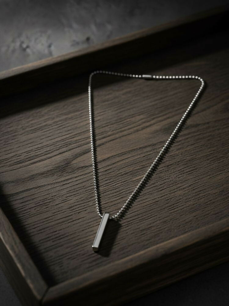 NVR Men's Silver Plated Chain With Pendant - Distacart