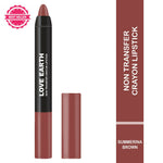 Thumbnail for Love Earth Lip Crayon Non-Transfer Lipstick - Summerina Brown - Dista