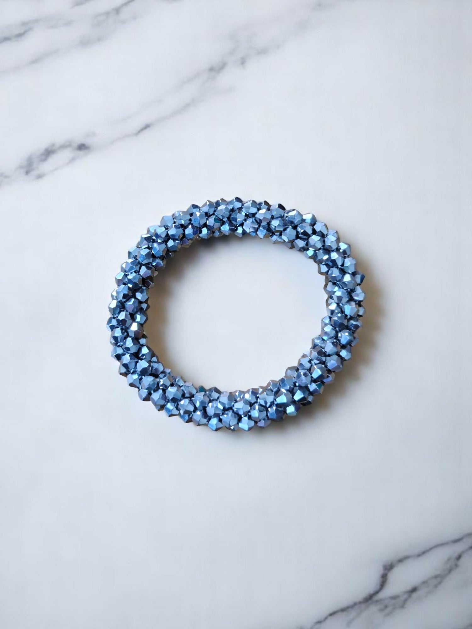 Inhanns Unisex Crystal Bloom – Adjustable Crystal Bead Bracelets - Silver - Distacart