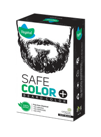 Vegetal Safe Color For Beard - Soft Black