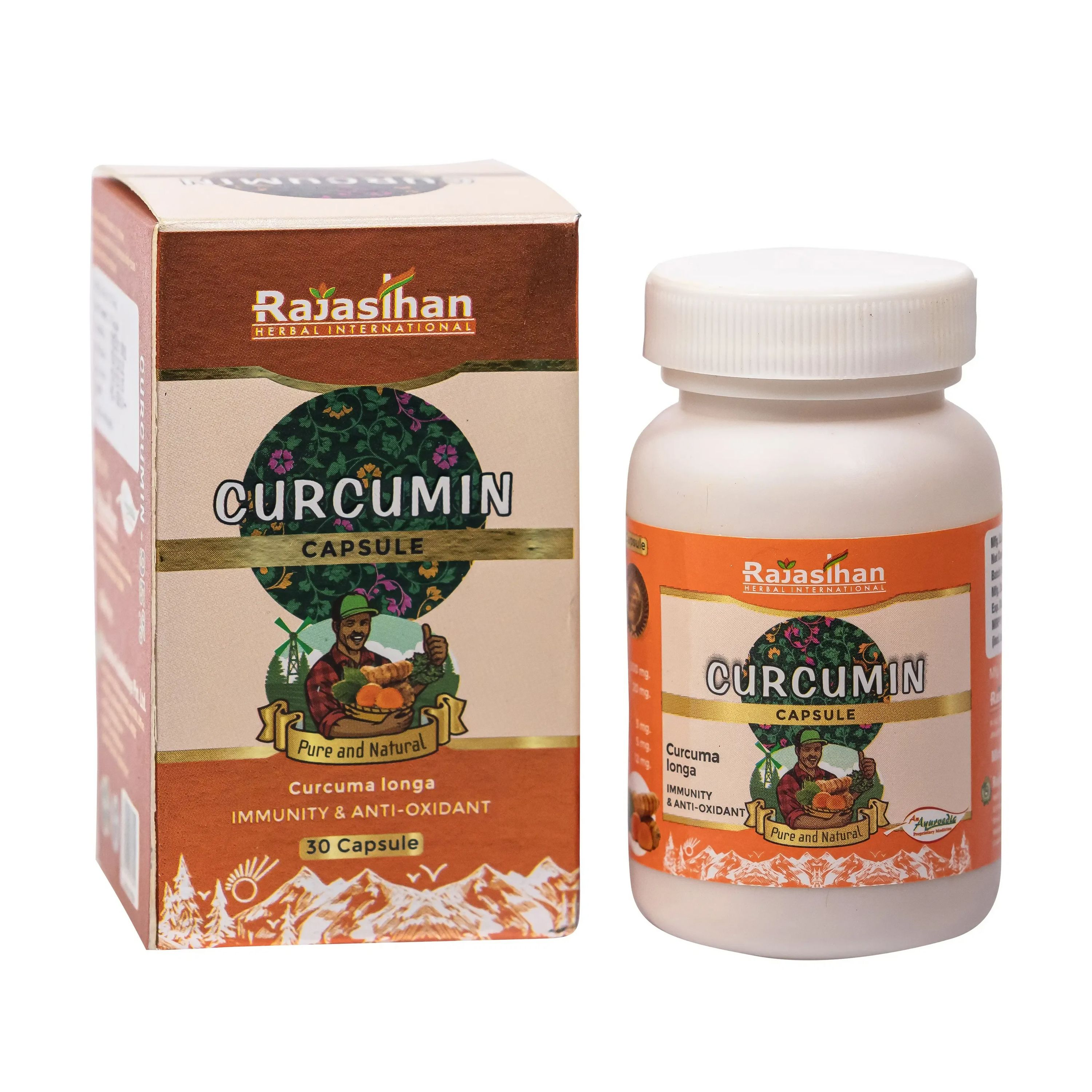 Rajasthan Herbals Curcumin Capsules
