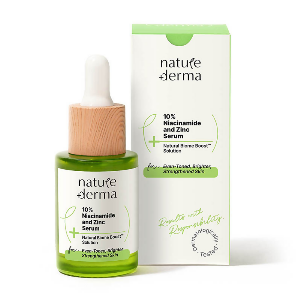 Nature Derma 10% Niacinamide & Zinc Serum - Distacart