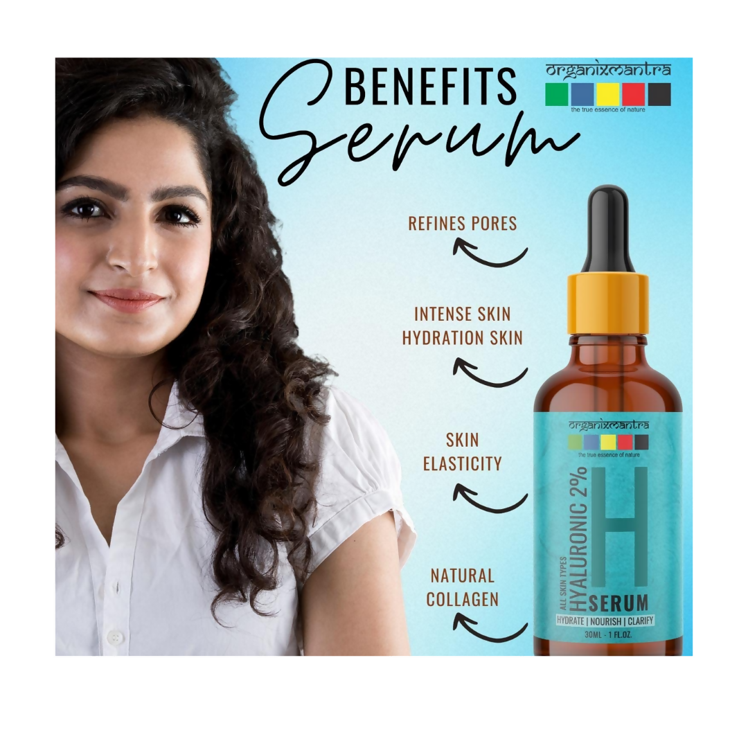 Organix Mantra Hyaluronic Acid 2% Serum - Distacart