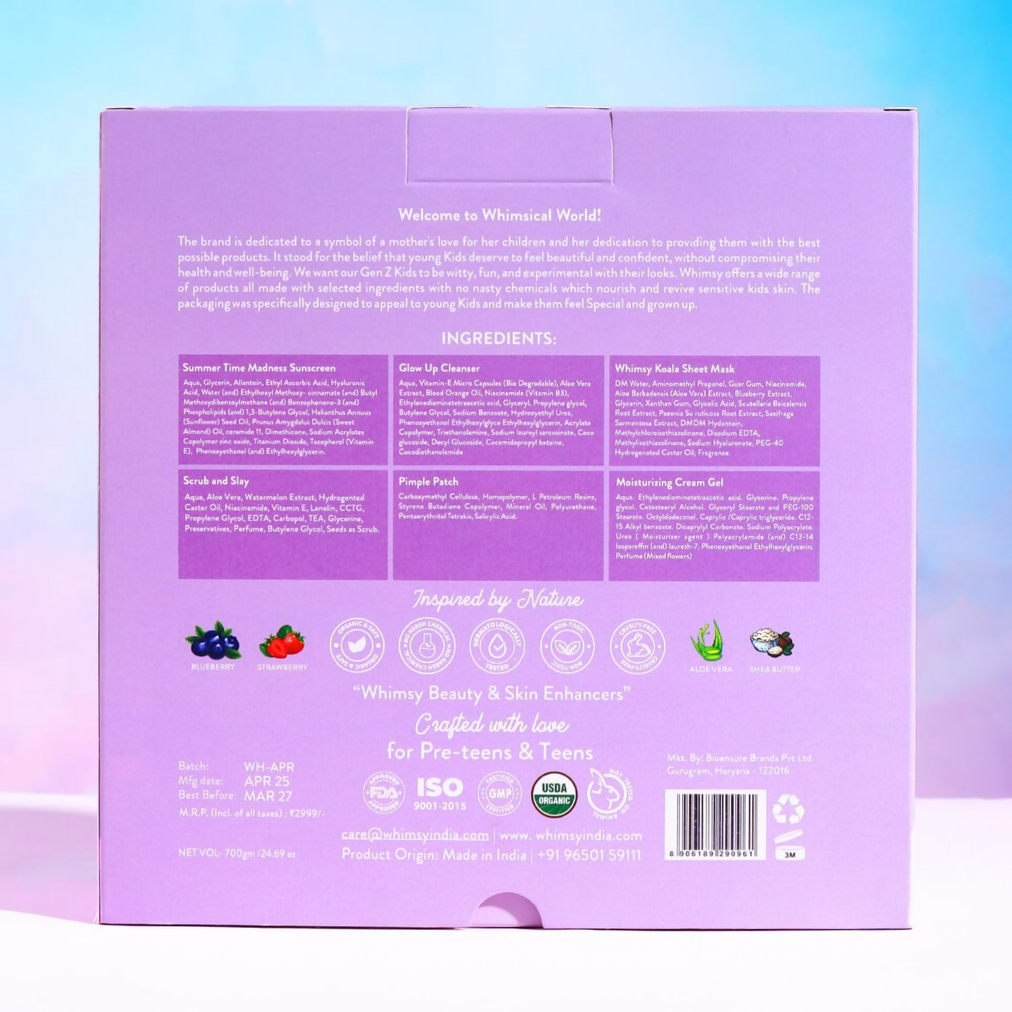 Whimsy Beauty Glowing Skin Essentials Kit - Distacart