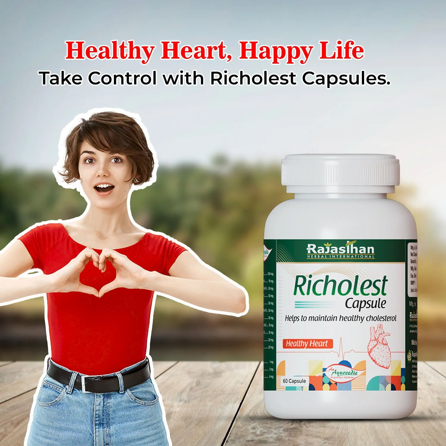 Rajasthan Herbals Richolest Capsules - Distacart
