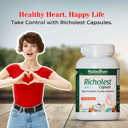 Rajasthan Herbals Richolest Capsules - Distacart