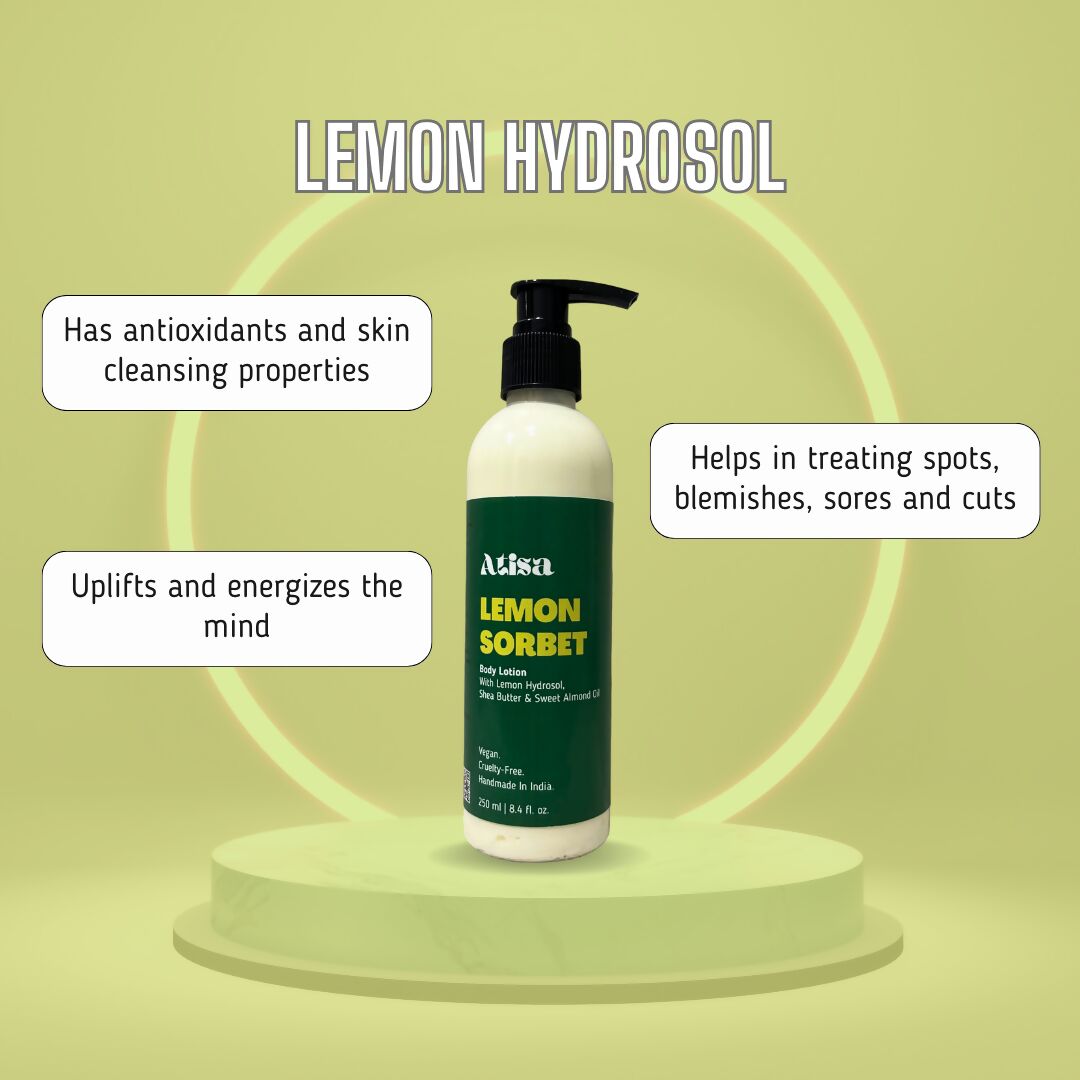 Atisa Lemon Sorbet Body Lotion - Distacart