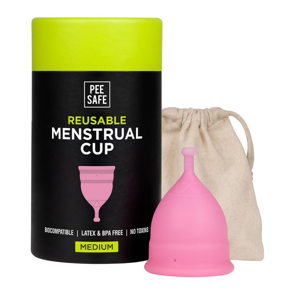 Pee Safe Menstrual Cups For Women With Pouch And Menstrual Cup Wash - Dista