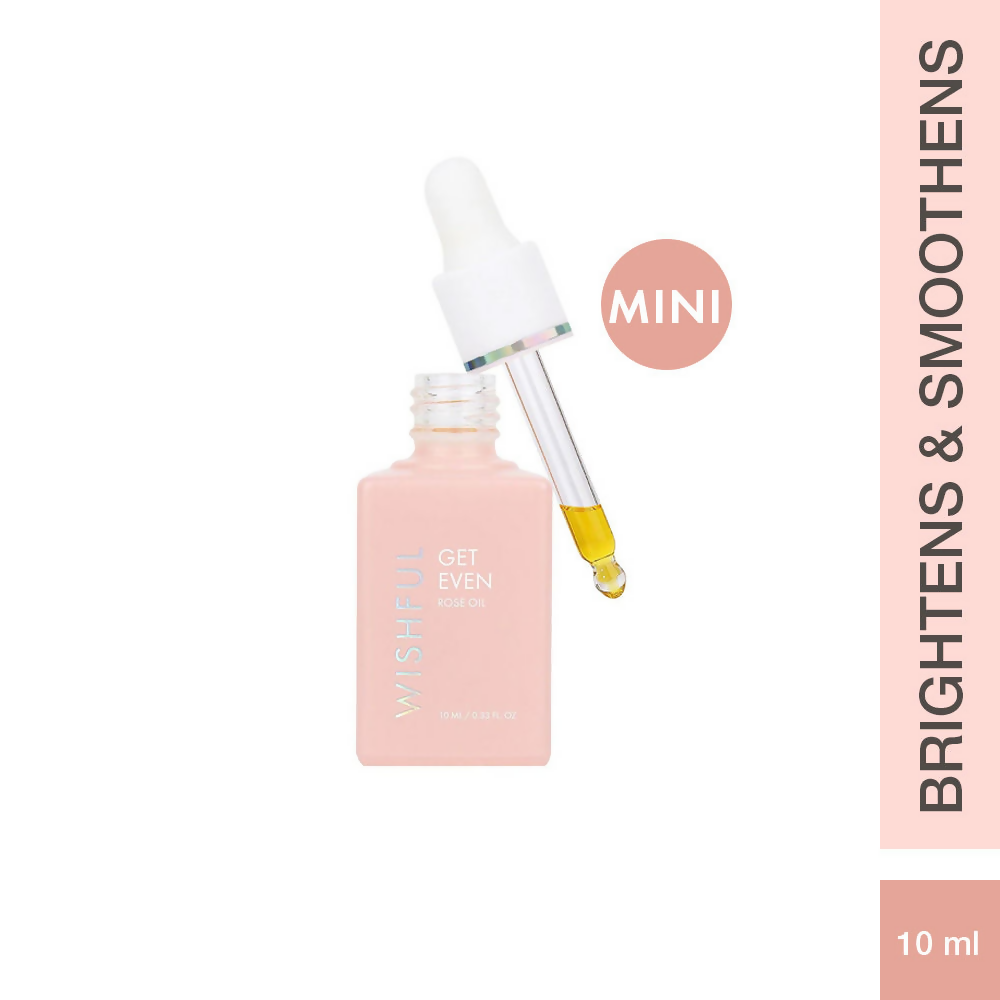 Wishful By Huda Beauty Get Even - Rose Oil - Korean Skincare - Distacart