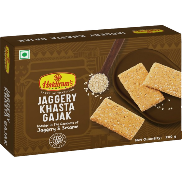 Haldiram's Jaggery Khasta Gajak - Distacart