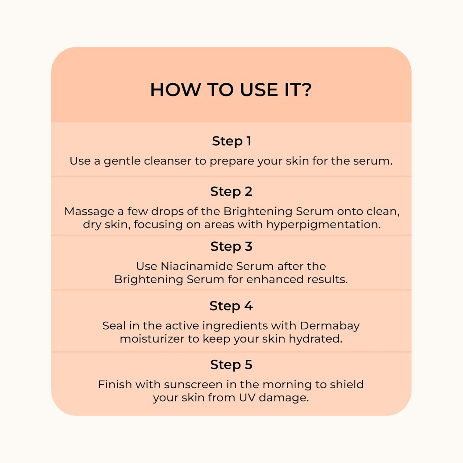 Dermabay Skin Brightening Face Serum With Kojic Acid & Alpha Arbutin - Distacart