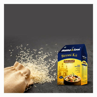 Mama's love Biryani Kit Hyderabadi - Authentic Recipe - Distacart