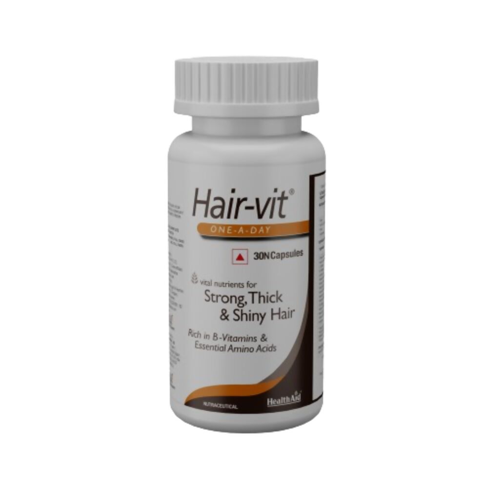 HealthAid Hair-vit (Multivitamins for Hair) Capsules - Distacart