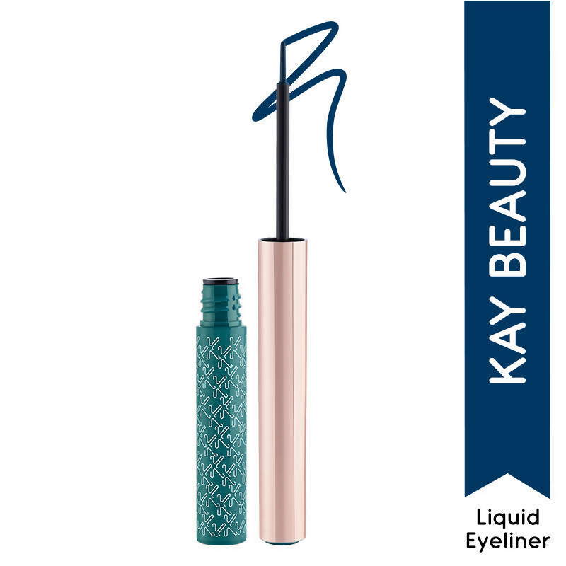 Kay Beauty By Katrina Kaif Quick Dry Liquid Eyeliner - Bespoke BlueIndigo Indigo - Distacart