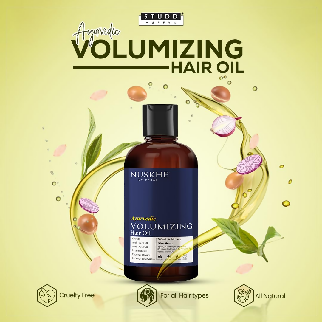 Nuskhe By Paras Ayurvedic Volumizing Hair Oil - Distacart