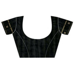 Thumbnail for Joban Fashion Red Bhagalpuri Cotton Silk Stripes/Box Saree