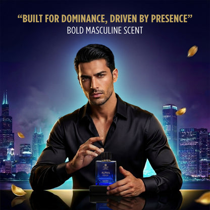 Ayouthveda Alpha Edge Eau De Parfum For Men - Dista