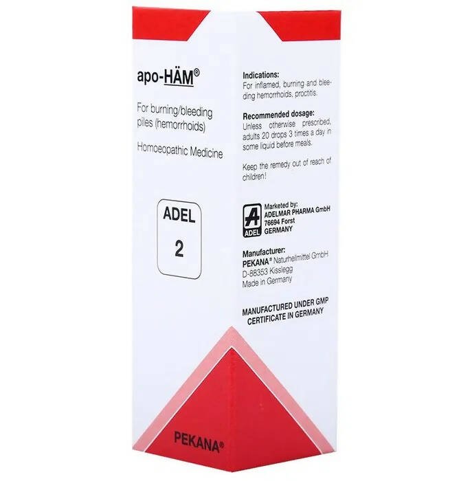 Adel Homeopathy Apo-Ham Drops - Distacart
