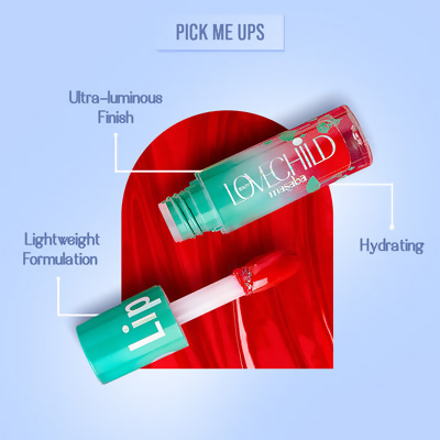 LoveChild By Masaba Gupta Lip Gelato Tinted Lip Oil - Badass Black - (Black) - Distacart