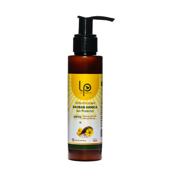 Life Purified Abhyetilepam Baobab Arnica Sun Protector SPF 70 Pa++++