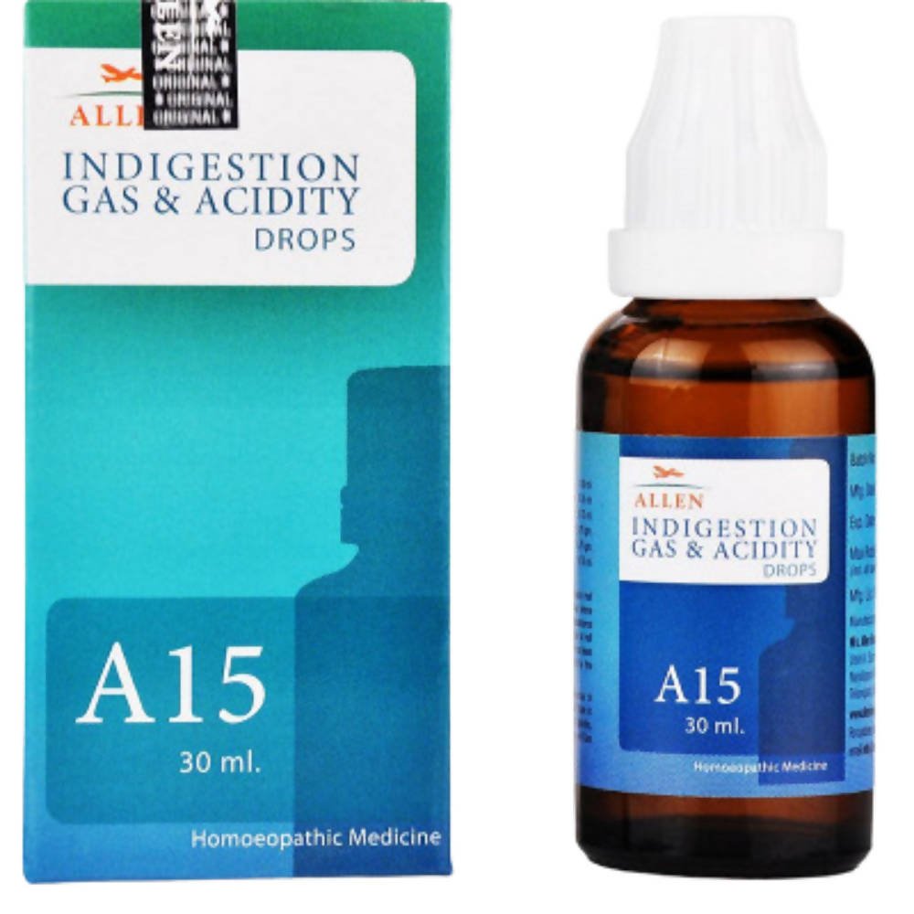 Allen Homeopathy Indigestion Gas & Acidity Drops - Distacart
