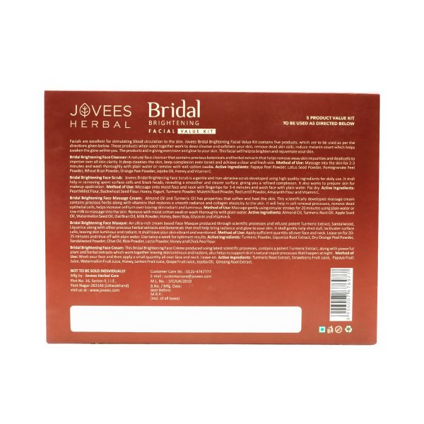 Jovees Bridal Facial Kit - Distacart