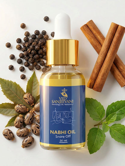 Ved Sanjeevani Snore Off Nabhi Oil - Dista