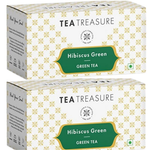 Thumbnail for Tea Treasure Hibiscus Green Tea Bags - Distacart