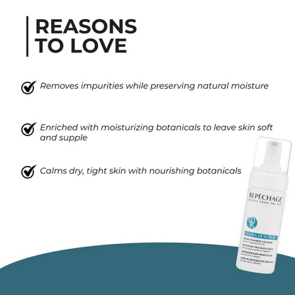 Repechage Hydra Dew Pure Gentle Foaming Cleanser - Distacart