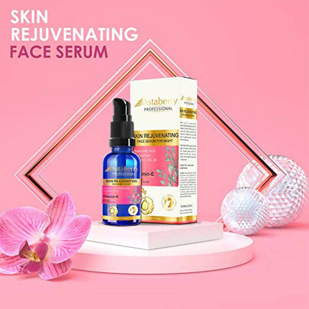 Astaberry Professional Skin Rejuvenating Face Serum with Vitamin E - Distacart
