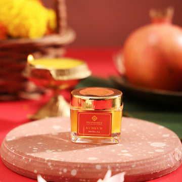 Pujashree KumKum – Pure Religious Tilak Powder for Daily Puja & Festivals - Dista