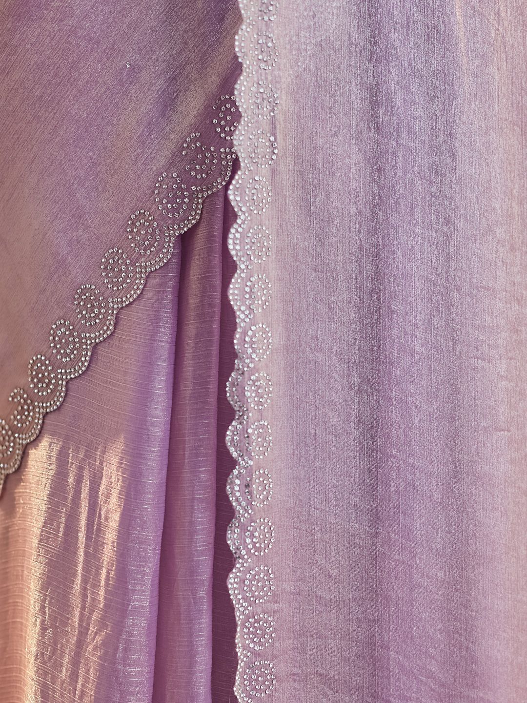 kasee Beads and Stones Silk Blend Saree - Distacart