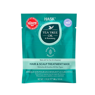 HASK Tea Tree Oil & Rosemary Hair & Scalp Treatment Mask - Distacart