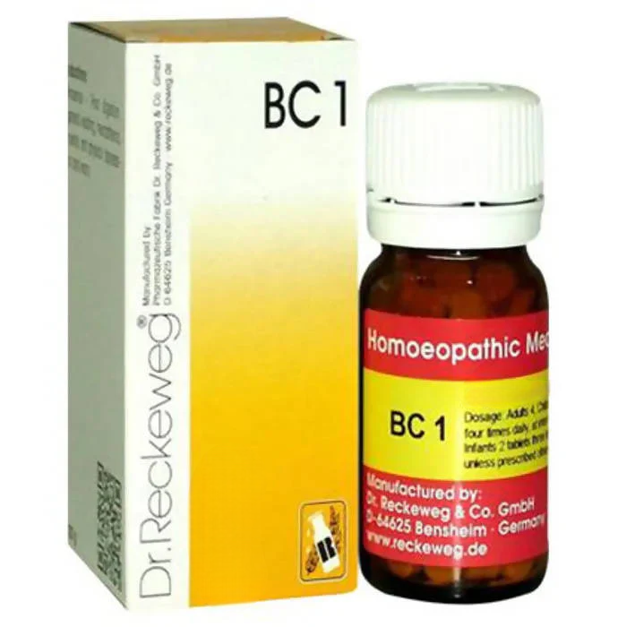 Dr. Reckeweg Bio Combination 1 (BC 1) Tablets - Distacart