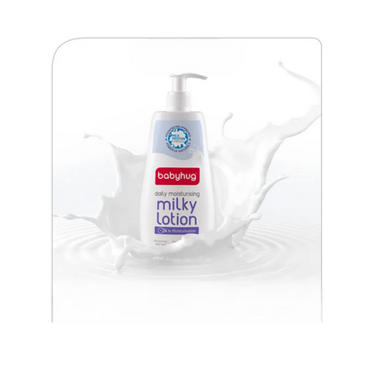 Babyhug Milk Protein Formula Daily Moisturising Milky Lotion - Distacart