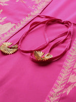 Thumbnail for Ahalyaa Women's Traditional wear Ethnic Dress - Pink - Distacart