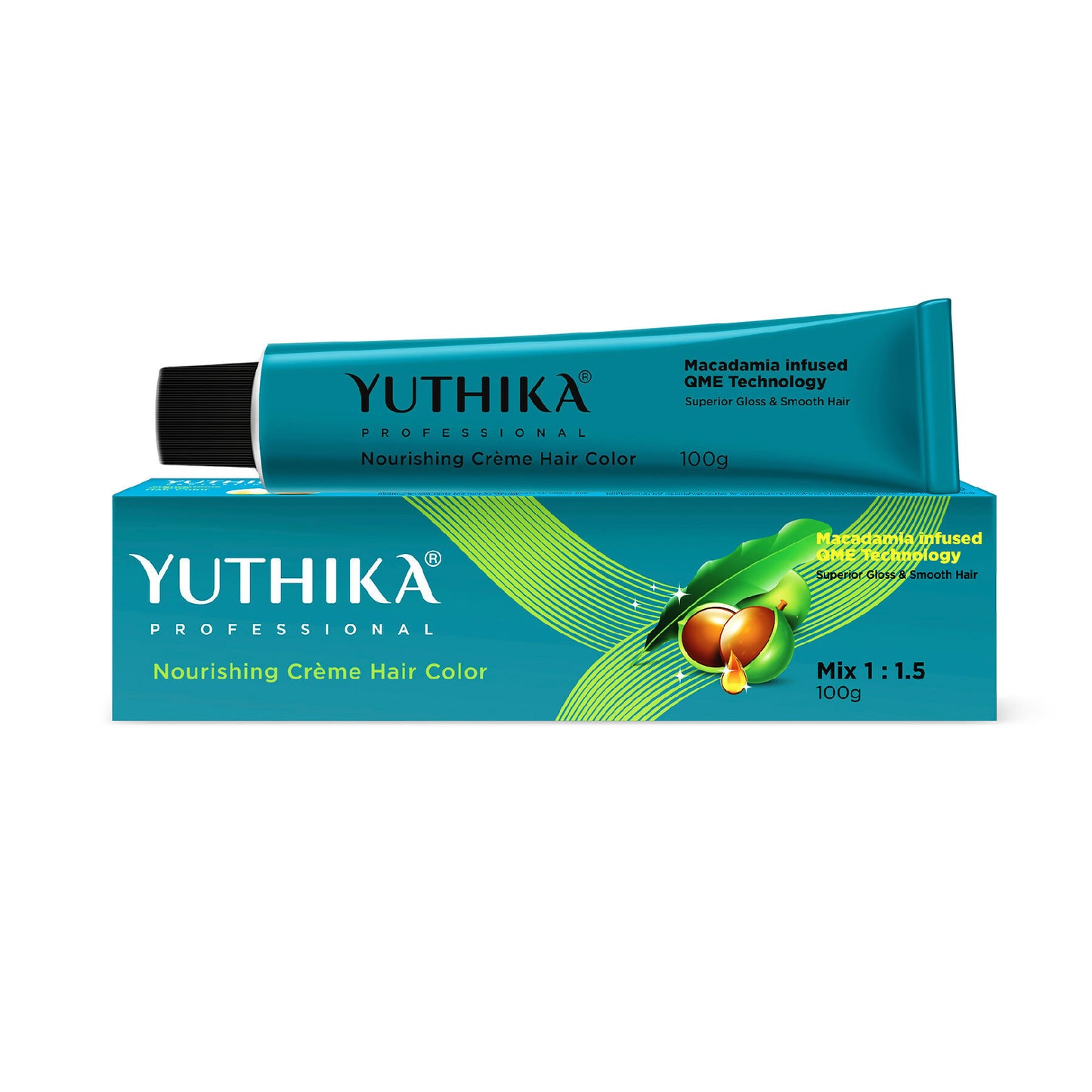 Yuthika Professional Creme Hair Colour - Magenta Red - Distacart