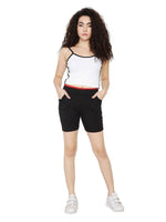 Thumbnail for Asmaani Black Color Short Pant with Two Side Pockets